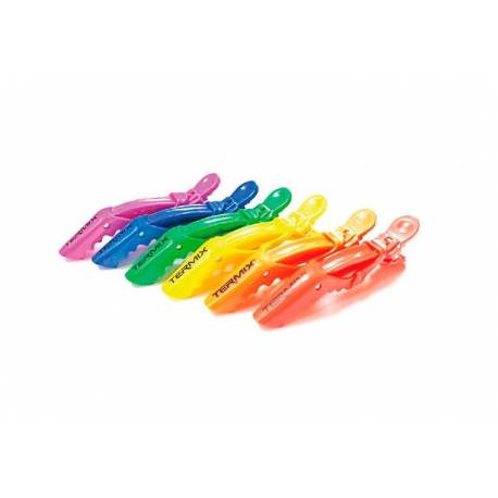 Termix Pinza Profesional Pride Hair Clip Colores 6 Uds. Ref. 000966